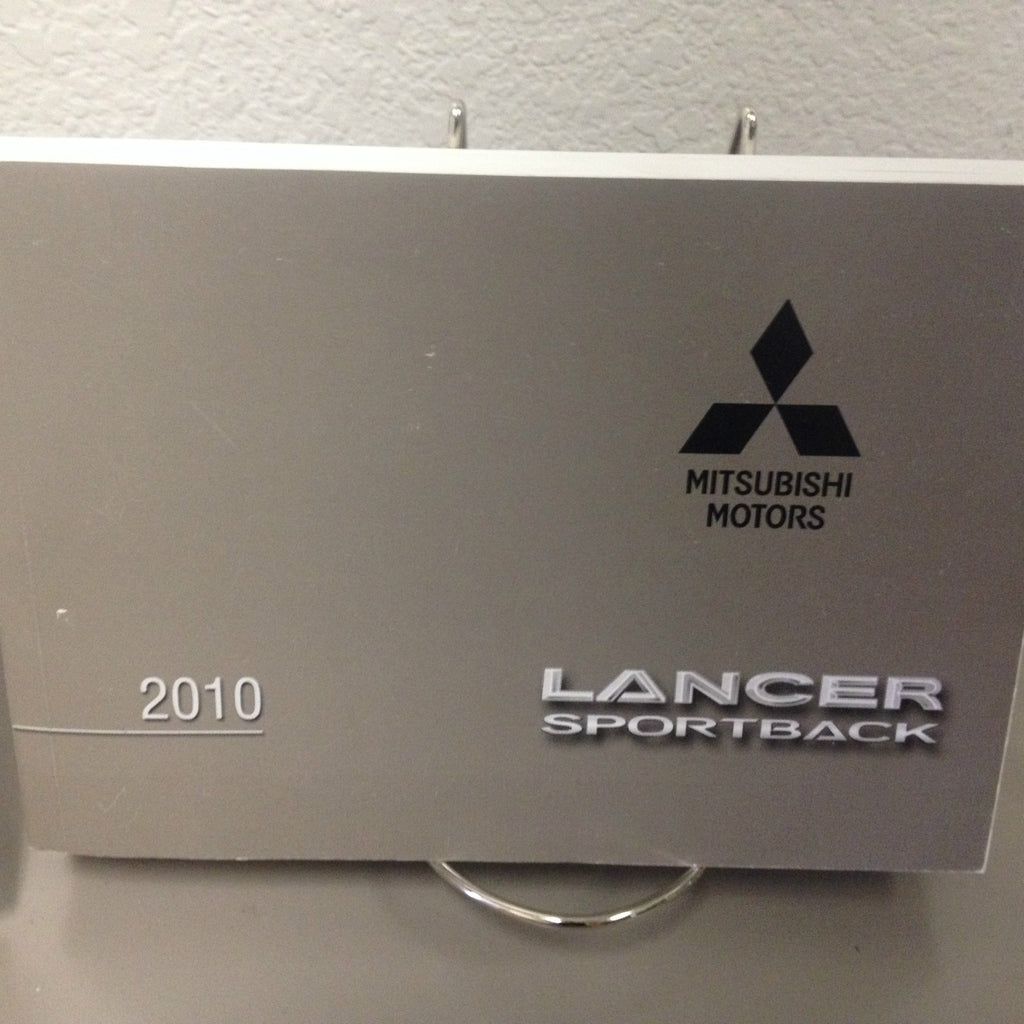 2010 Mitsubishi Lancer OEM Owners Manual--Fast Free Shipping to All 50 States