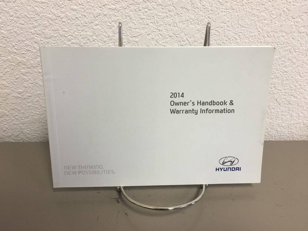 2014 Hyundai Sonata Genuine OEM Owner's Manual Set w/Case & Bonus Key FOB
