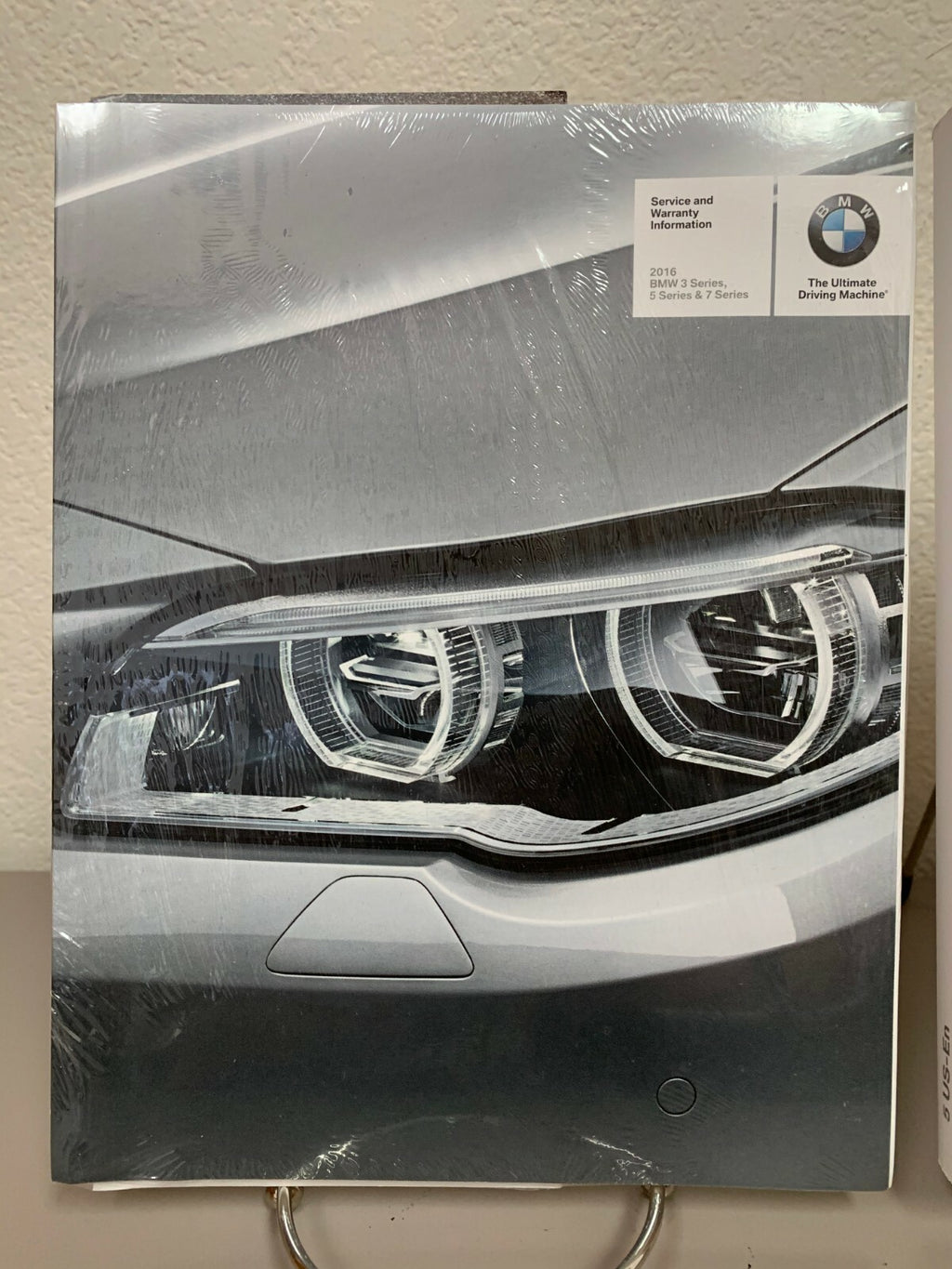 2016 BMW 5-Series Genuine OEM Owner's Manual Set w/BMW Case & Navigation Manual