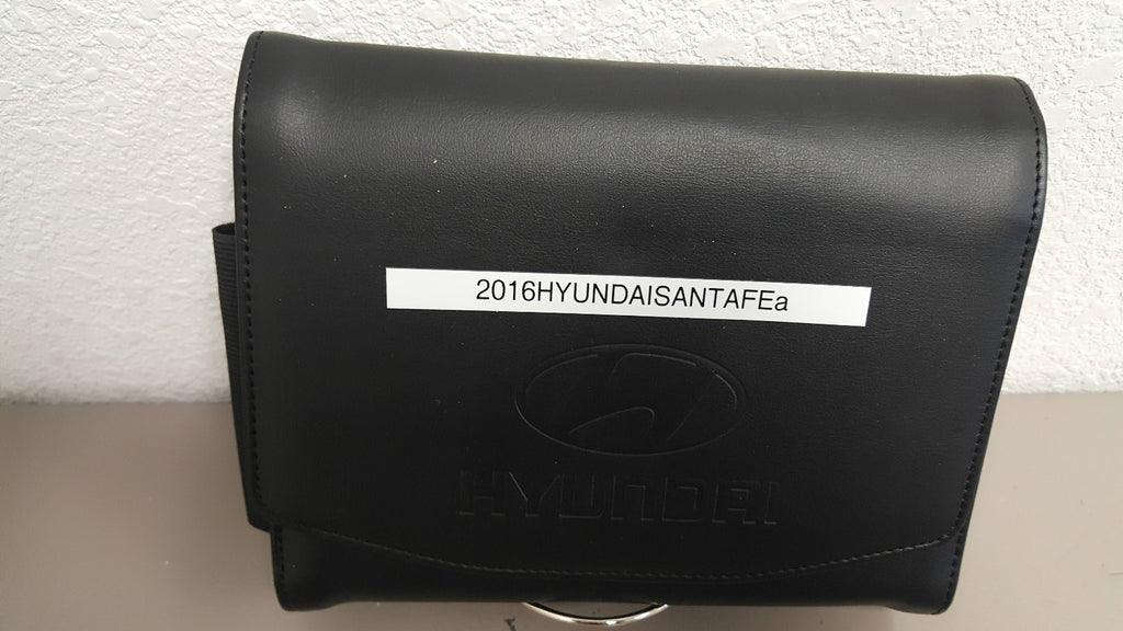 2016 Hyundai Santa Fe Sport Genuine OEM Owner's Manual w/Case--Free Shipping
