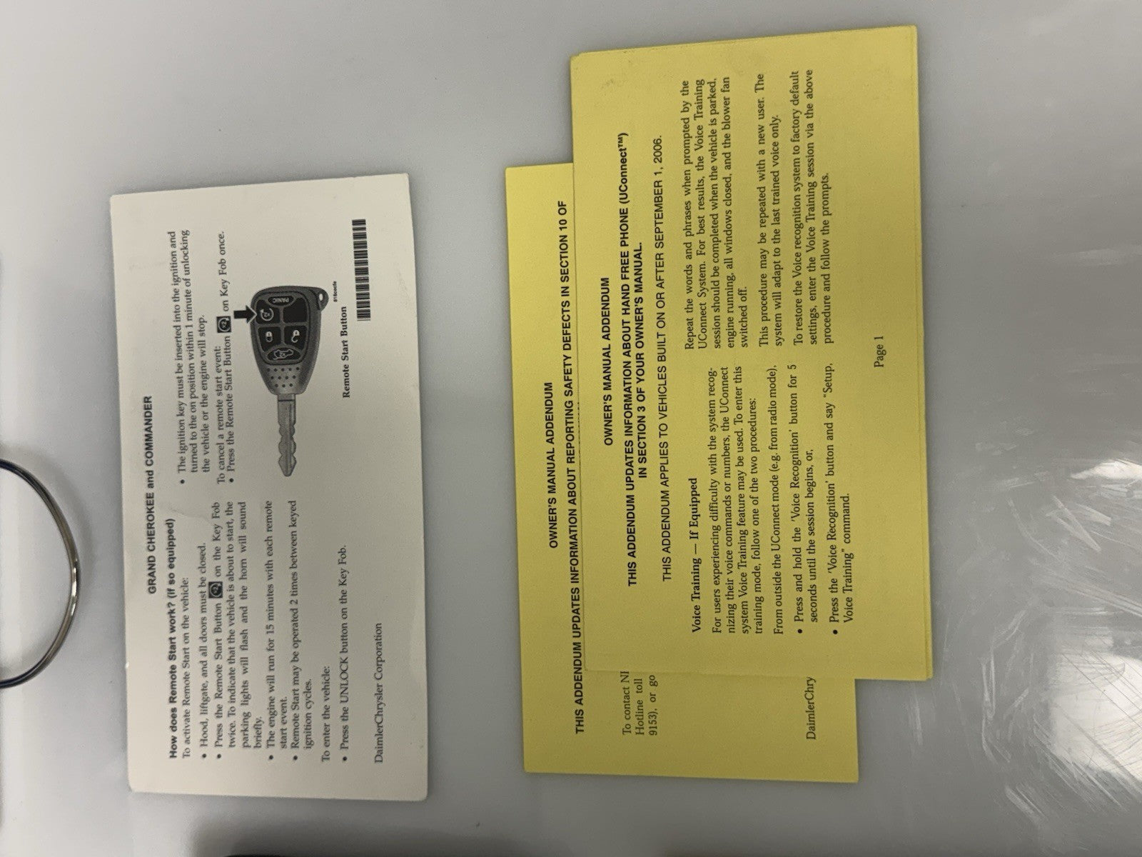 2007 Jeep Grand Cherokee Genuine OEM Owner's Manual Set w/Jeep Case & Navigation