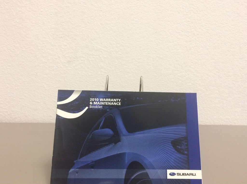 2010 Subaru Legacy/Outback Genuine OEM Owner's Manual Set w/Case--Free Shipping