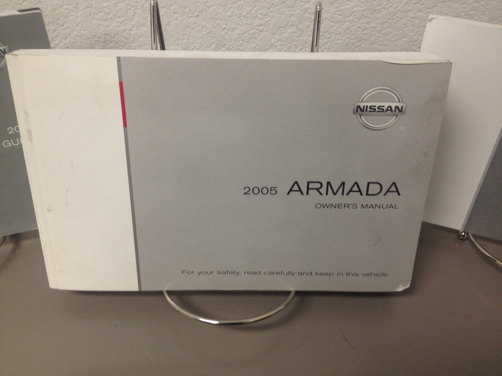 2005 Nissan Armada Genuine OEM Owner's Manual Set with Case--Fast Free Shipping