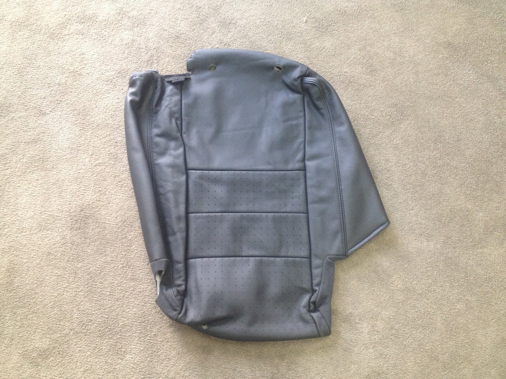 2006-2009 Land Rover LR3 Rear Outer Back-Top Black Leather Seat Cover