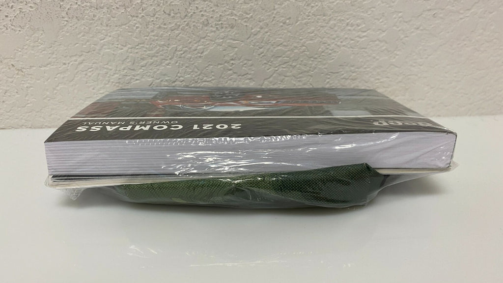 New Sealed 2021 Jeep Compass Owner's Manual Kit - P/N P68510206AB Free Shipping!