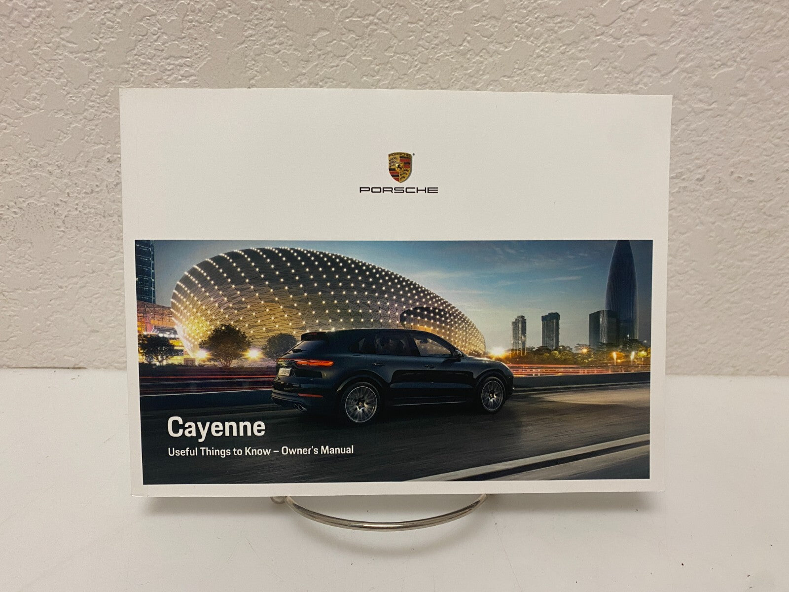 2022 Porsche Cayenne Genuine OEM Owner's Manual w/Navigation and logo case