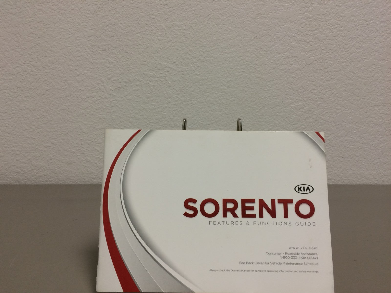 2014 Kia Sorento Genuine OEM Owner's Manual Set w/Kia Case & UVO--Free Shipping!