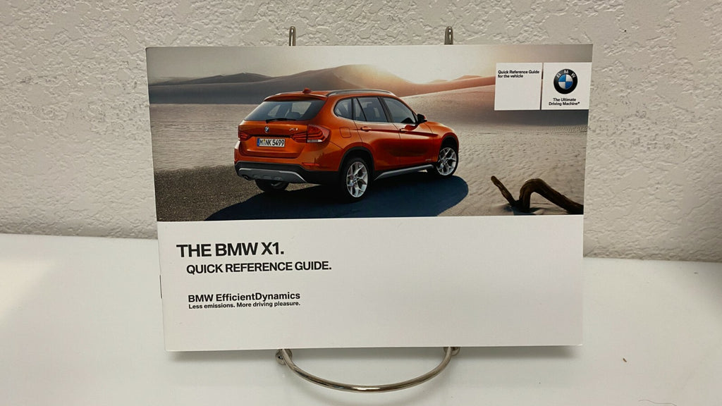 2013 BMW X1 sDrive28i xDrive28i xDrive35i OEM Owner's Manual w/ Free Shipping!