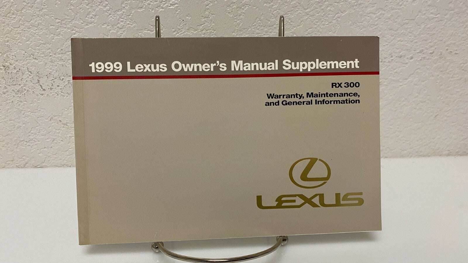 1999 Lexus RX 300 Genuine OEM Owner's Manual w/Case Free Shipping!!!