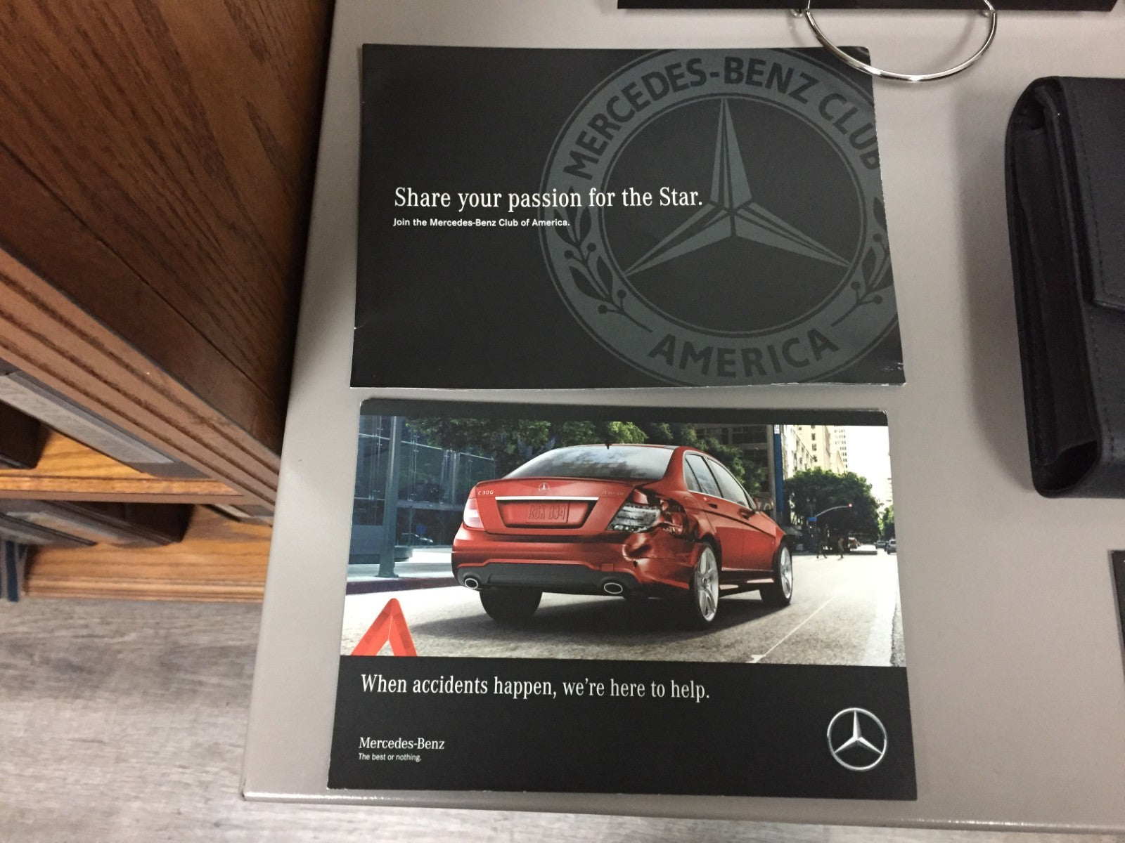 2018 Mercedes-Benz C-Class Coupe Genuine OEM Owner's Manual Set w/Mercedes Case