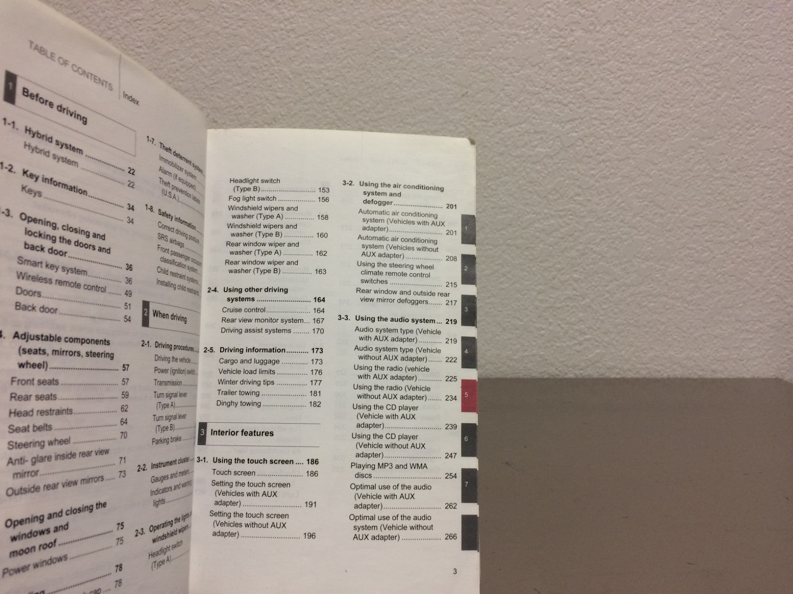 2008 Toyota Prius Genuine OEM Owner's Manual in Good to Very Good Condition