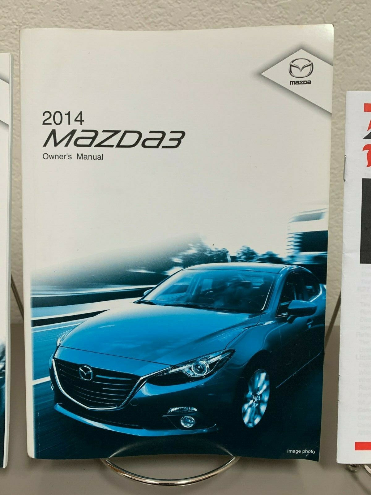 2014 Mazda 3 Genuine OEM Owner's Manual Set with Mazda Case--Free Shipping!!!