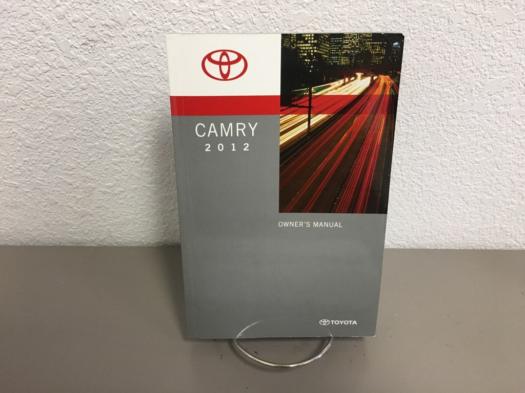 2012 Toyota Camry Genuine OEM Owner's Manual Set w/Case & Bonus Key FOB