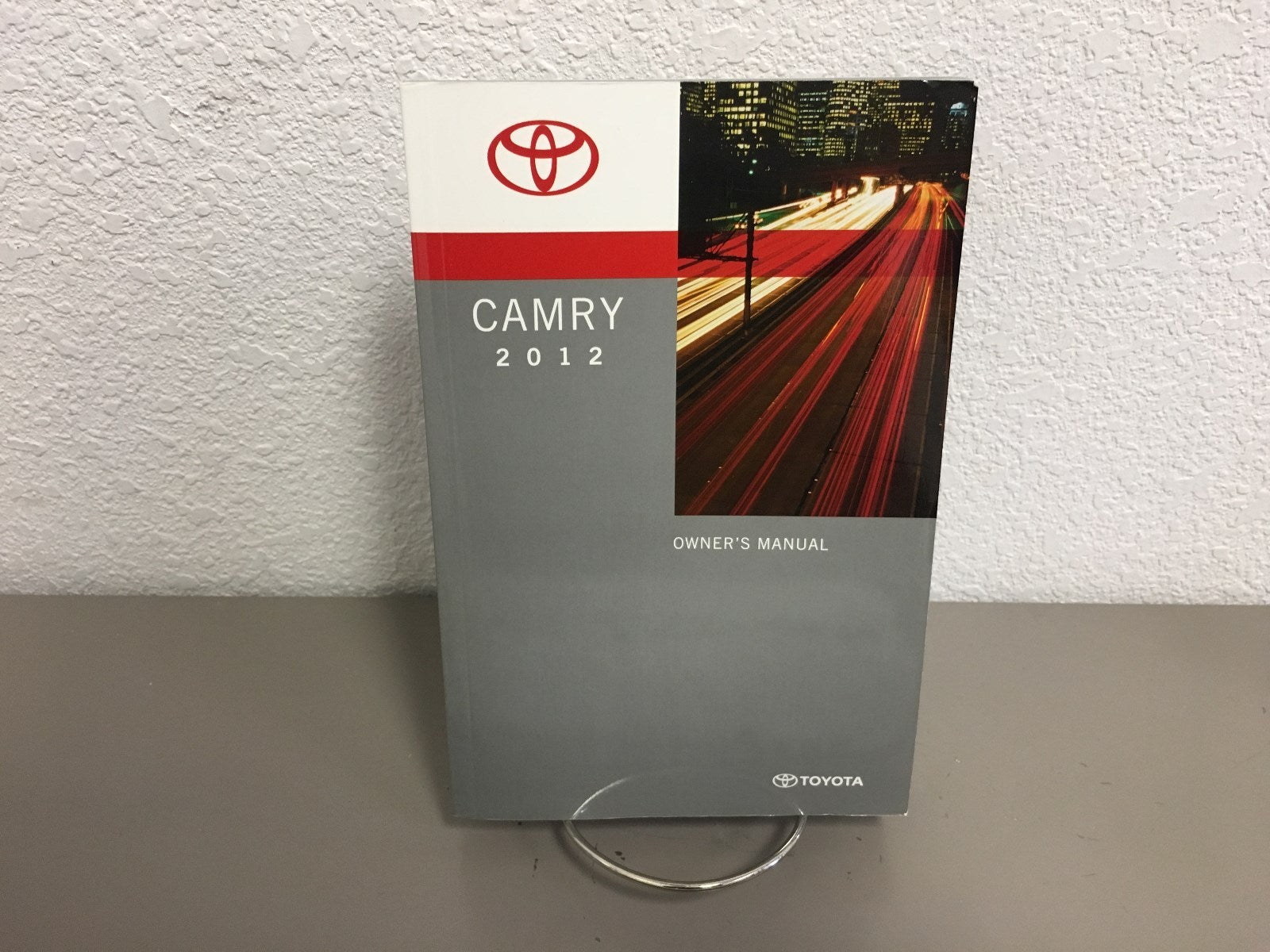 2012 Toyota Camry Genuine OEM Owner's Manual Set w/Case & Bonus Key FOB