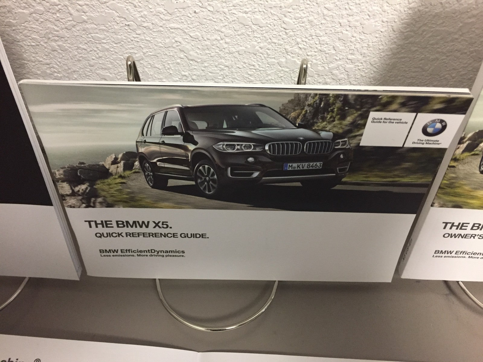 2014 BMW X5 Genuine OEM Owner's Manual Set w/Case and Bonus Key FOB--Ships Free!