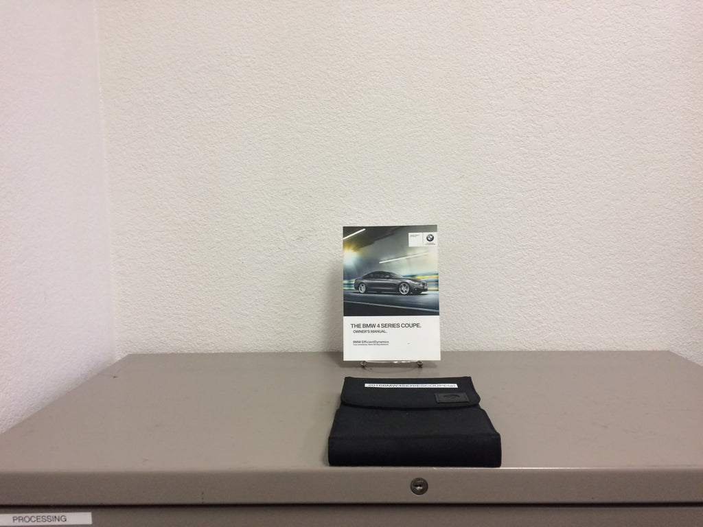 2016 BMW 4 Series Coupe 428i 435i xDrive OEM Owner's Manual w/Case