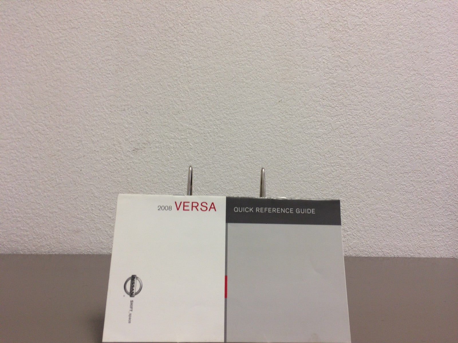 2008 Nissan Versa Genuine OEM Owner's Manual Set w/Nissan Case--Free Shipping!