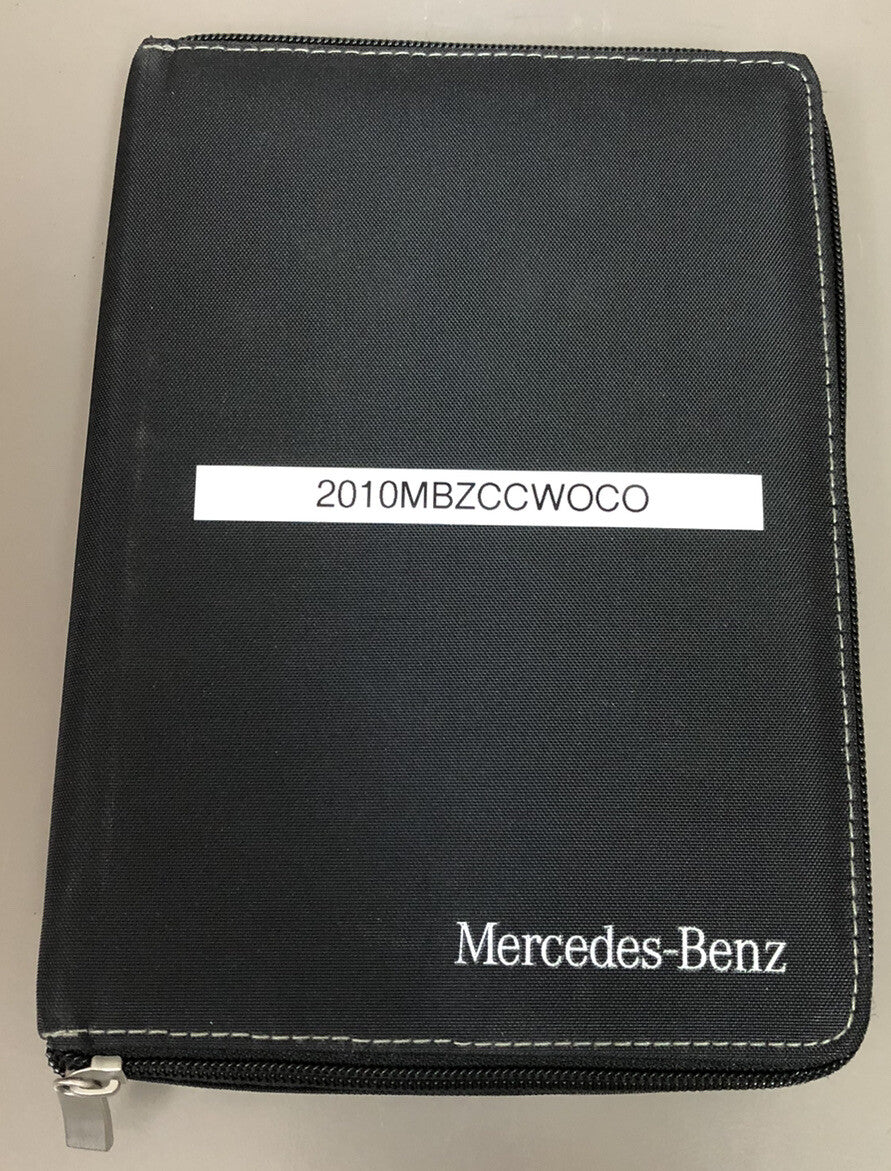 2010 Mercedes Benz C-Class C250 C300 C350 C63 AMG OEM Owner's Manual Set w/Case