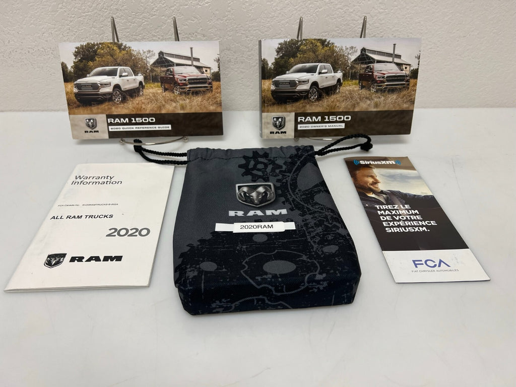 2020 Dodge Ram 1500 OEM Owner's Manual w/ Free Shipping!!!