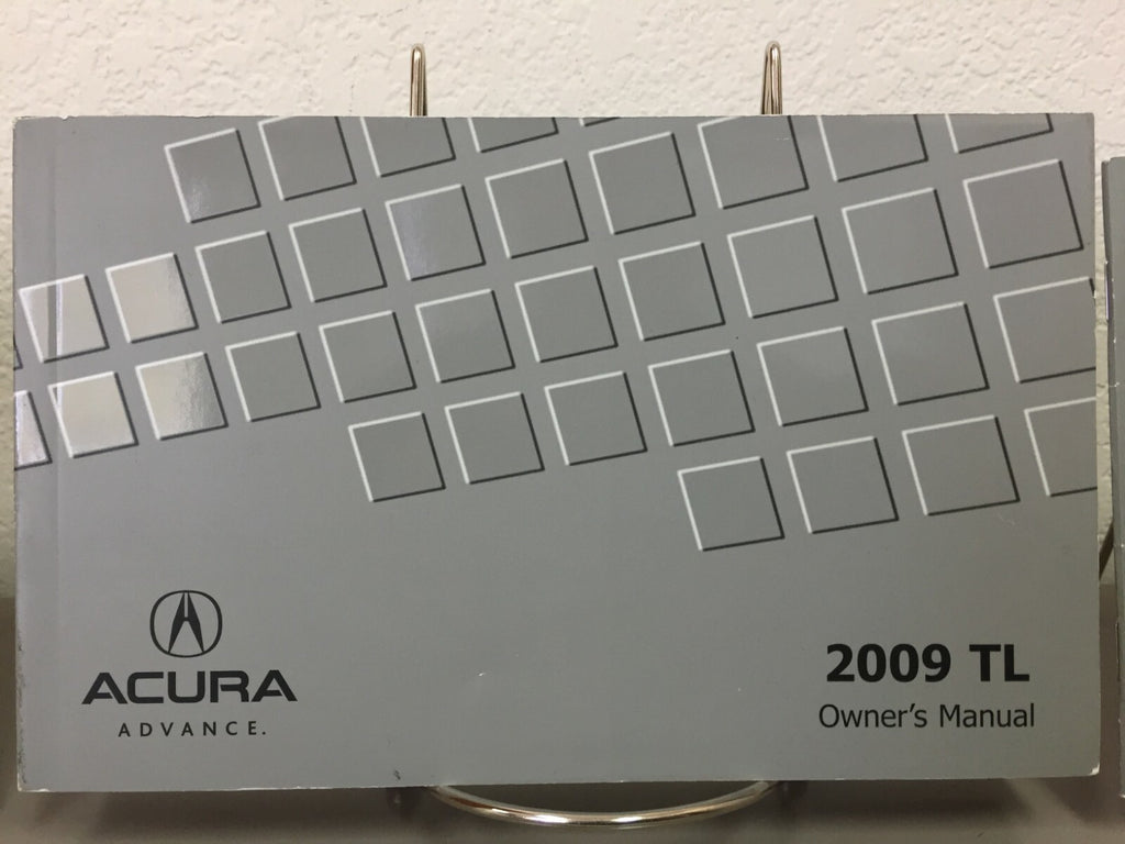 2009 Acura TL Genuine OEM Owner's Manual Set w/Acura Case--Free Shipping!!!