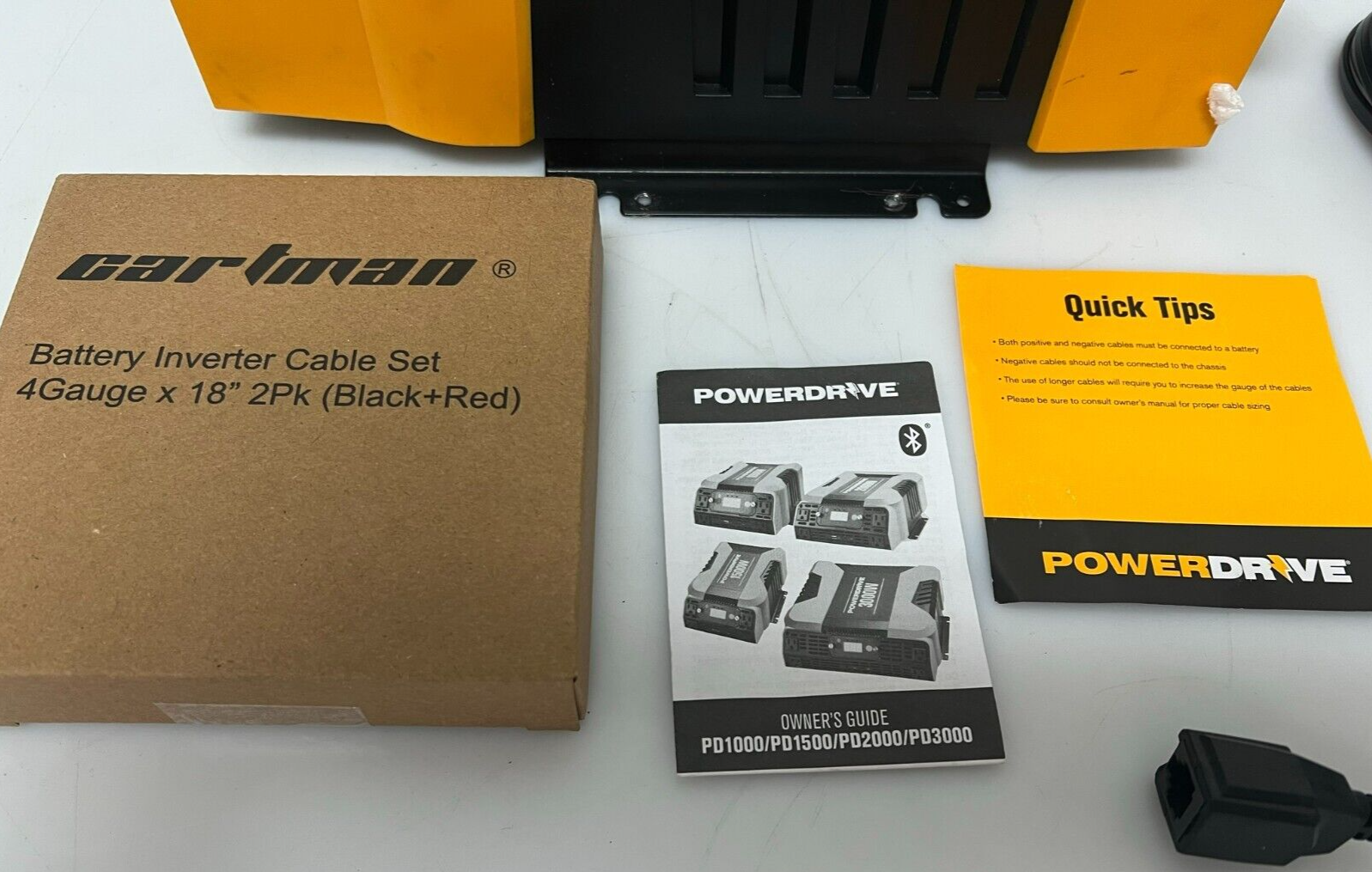 OPEN BOX -POWERDRIVE PD1500 POWER INVERTER W/FREE SHIPPING