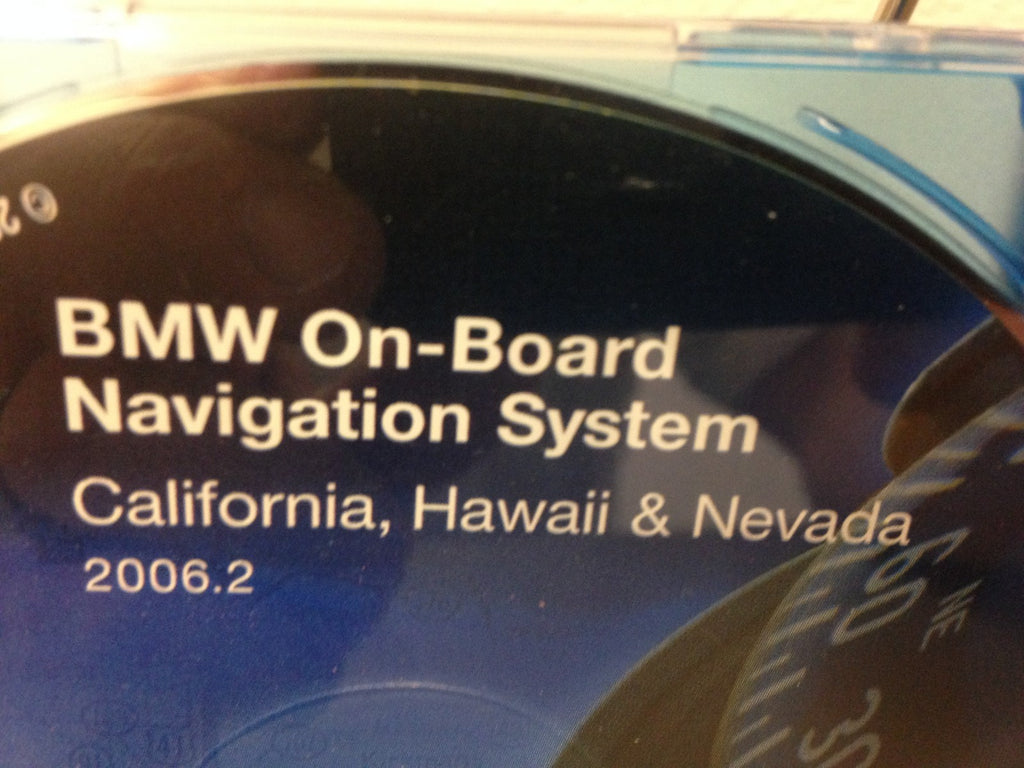 GENUINE OEM BMW On-Board Navigation Disc Version 2006.2 CA HI&NV S0001-0111-602
