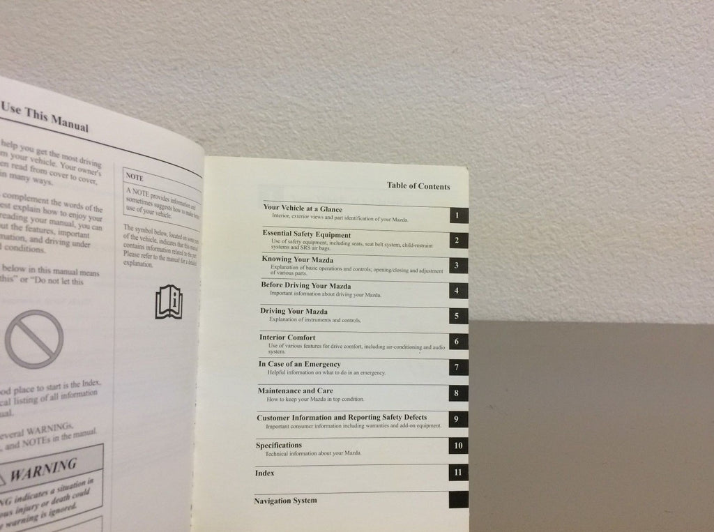 2006 Mazda 6 Genuine OEM Owner's Manual Set w/ Mazda Case-Free Shipping!!!!!!!!!