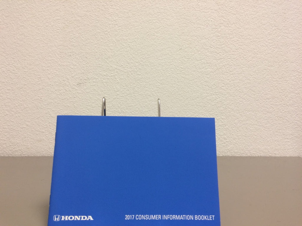 2017 Honda Civic Sedan OEM Owner's Manual Set w/Honda Case--Free Shipping!