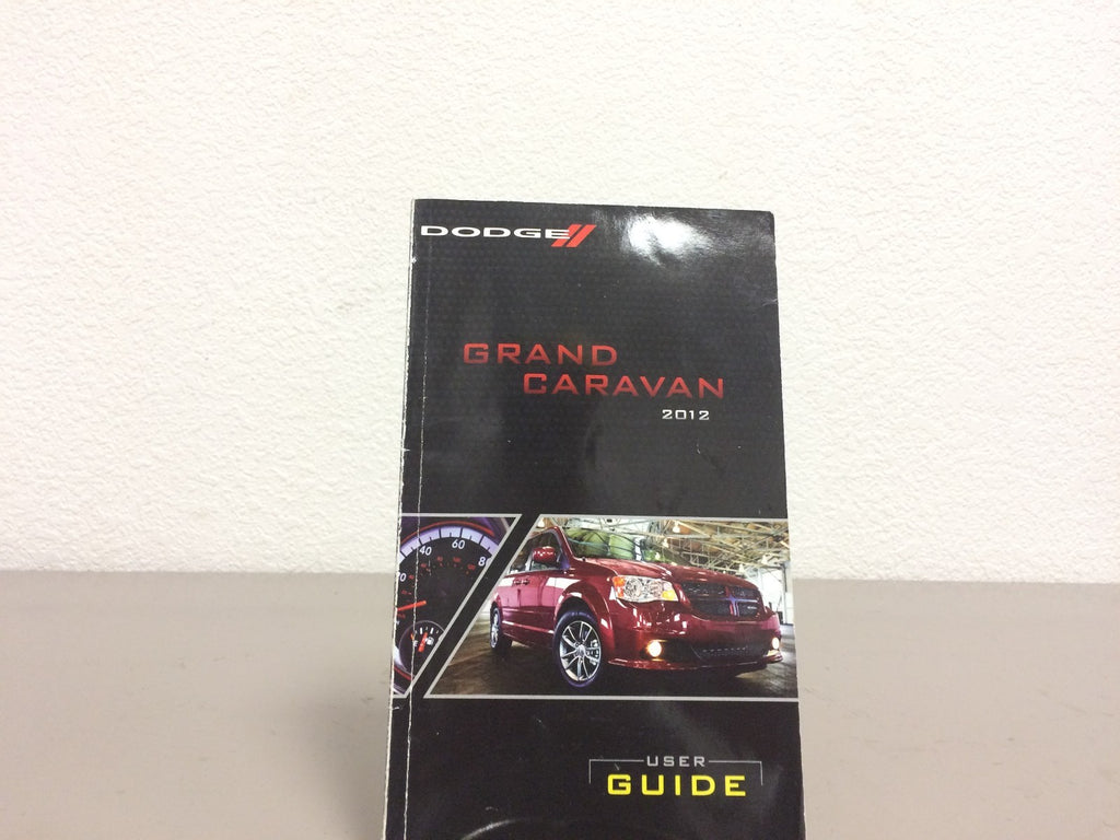 2012 Dodge Grand Caravan Genuine OEM Owner's Manual Set with Case-Free Shipping!