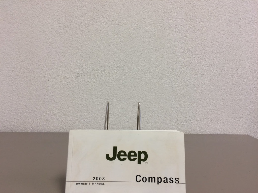 2008 Jeep Compass Genuine OEM Owner's Manual Set w/Jeep Case--Free Shipping!