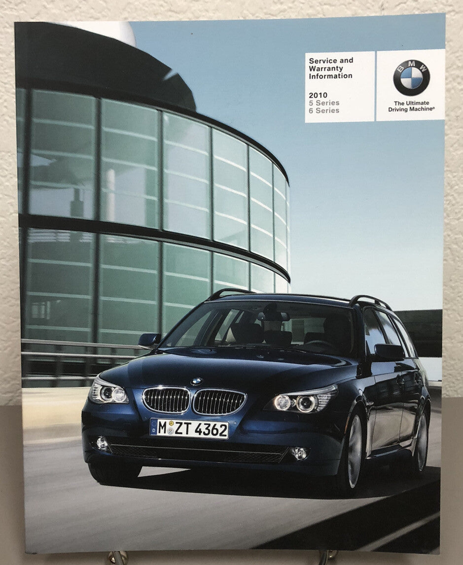 2010 BMW 528i 535i 550i 528i xDrive 535i xDrive OEM Owner's Manual w/BMW Case