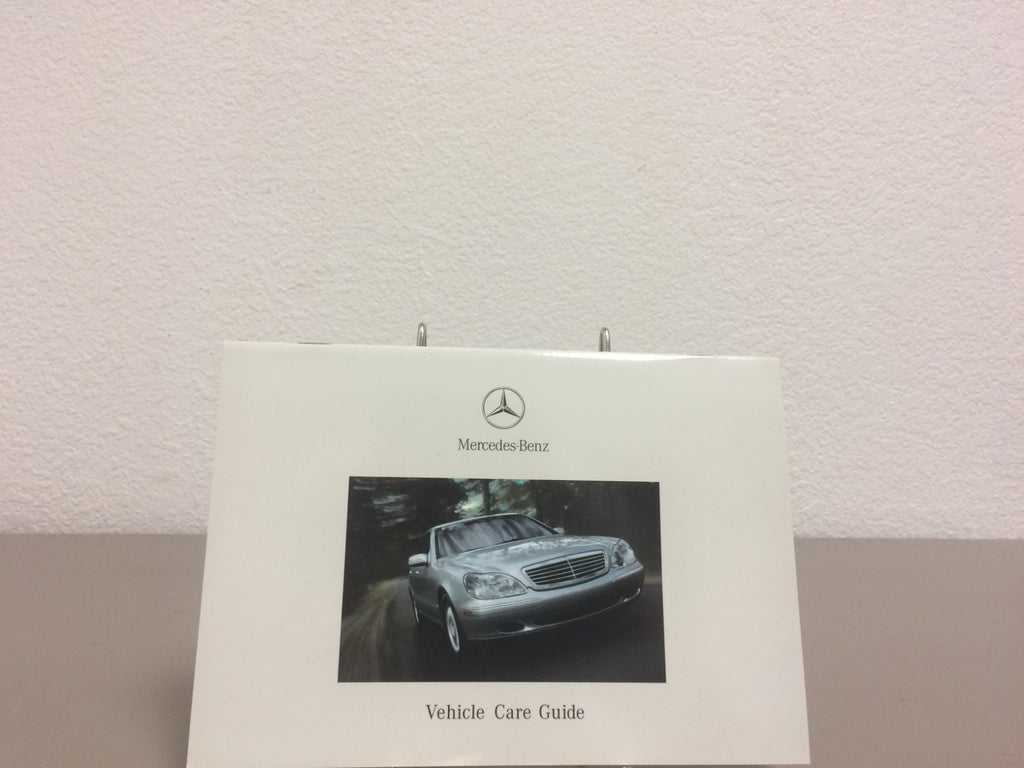 2001 Mercedes-Benz E-Class E320 E430 E55 AMG Genuine OEM Owner's Manual Set