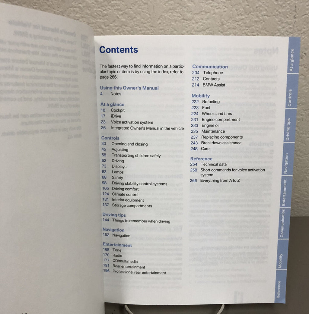 2010 BMW 750i 750Li 760Li xDrive OEM Owner's Manual with Case --Free Shipping