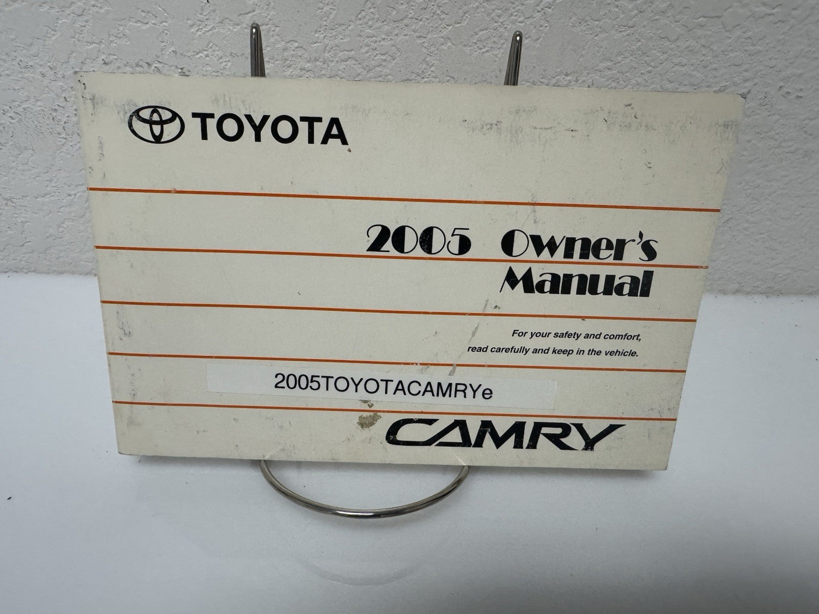 2005 Toyota Camry Genuine OEM Owner's Manual