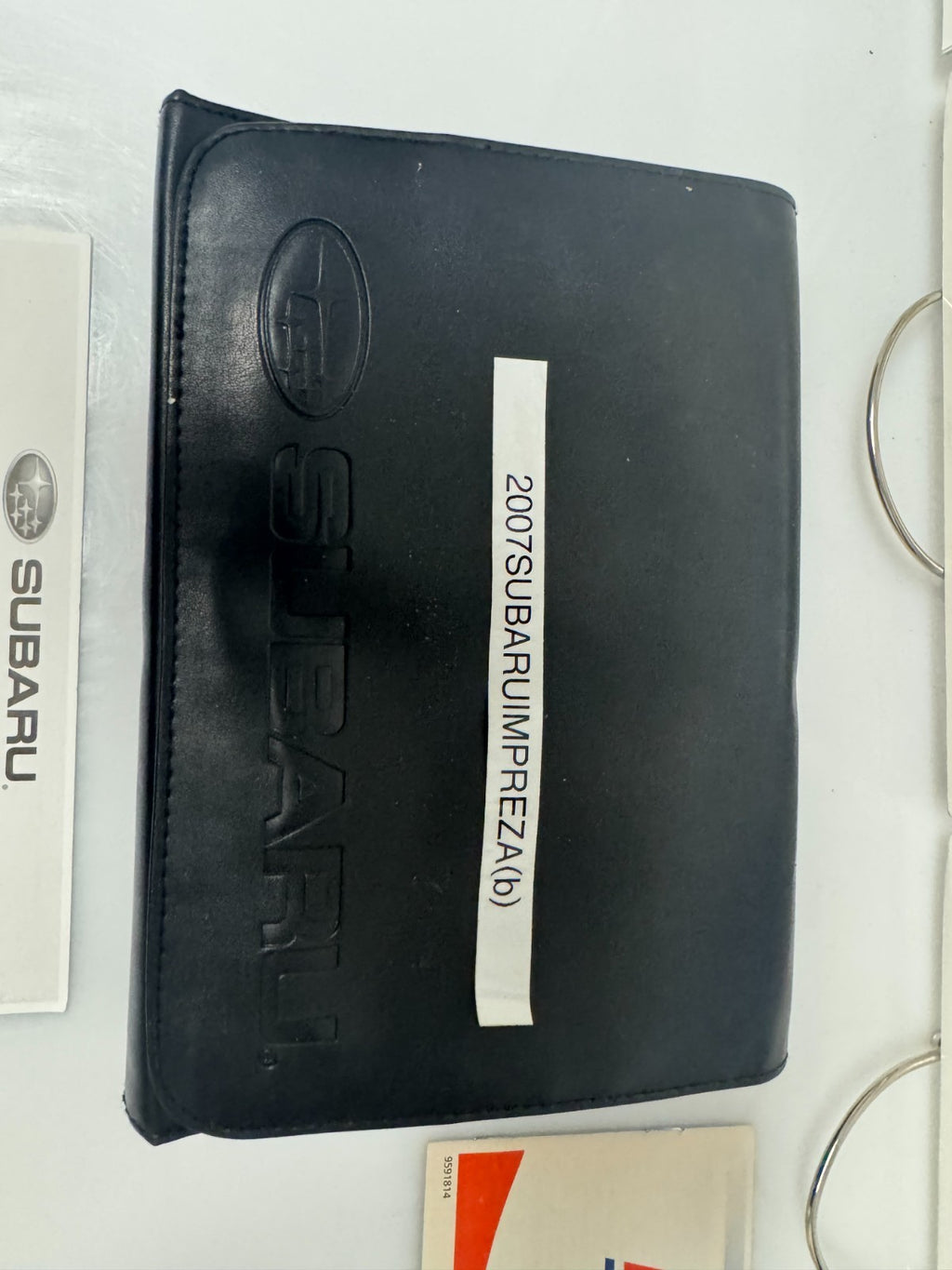 2007 Subaru Impreza Genuine OEM Owner's Manual Set with Protective Case