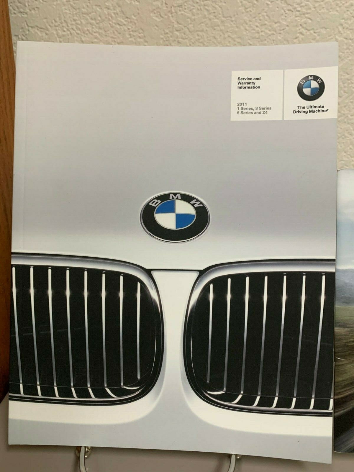 2011 BMW 3-Series Sedan/Sports Wagon Genuine OEM Owner's Manual Set w/iDrive