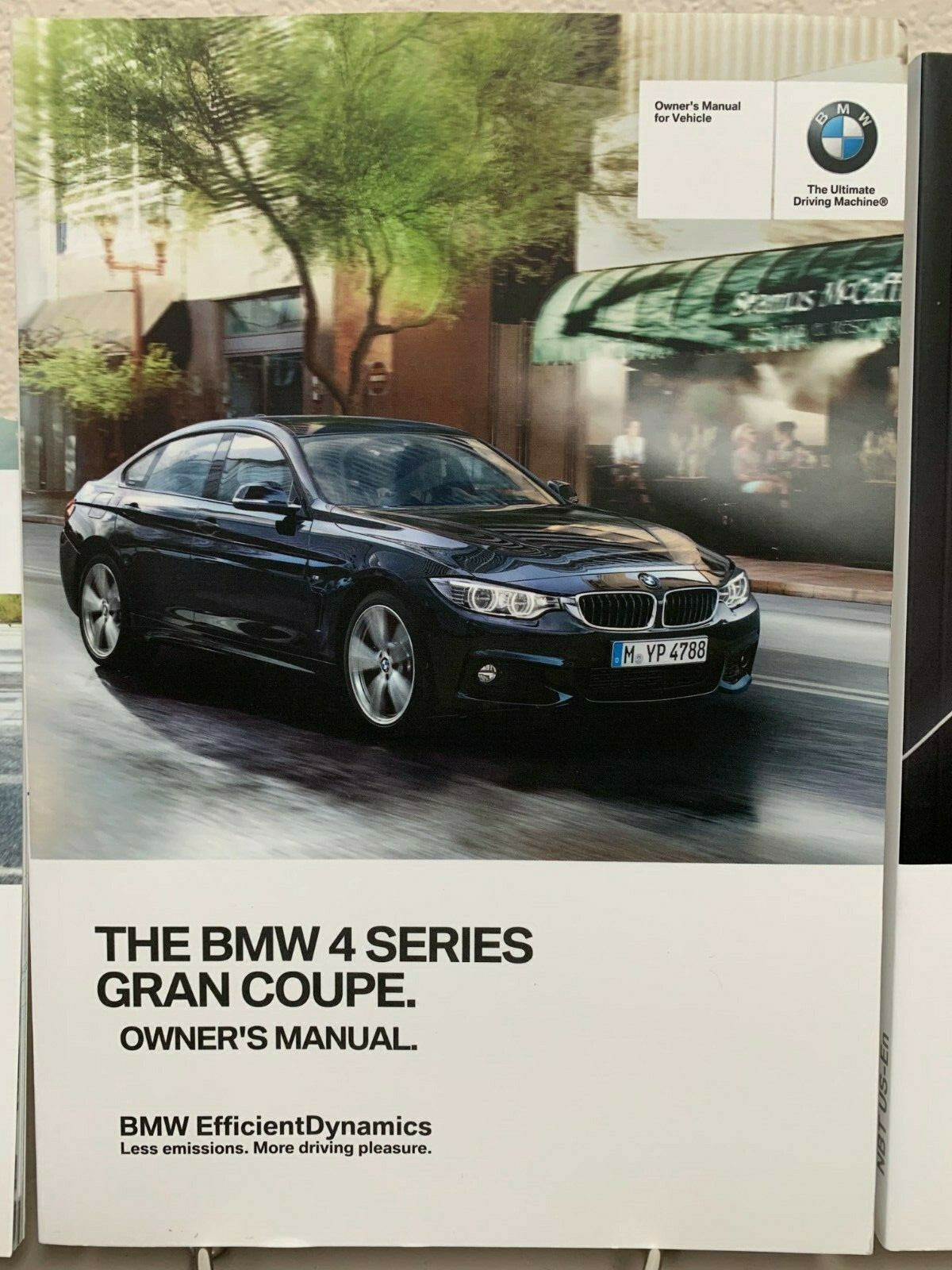 2015 BMW 4 Series 428i 435i xDrive Gran Coupe OEM Owner's Manual Set w/Bonus FOB