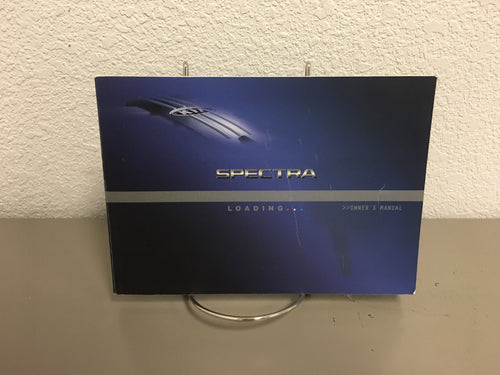 2005 Kia Spectra Genuine OEM Owner's Manual Set w/Case & Bonus Key FOB