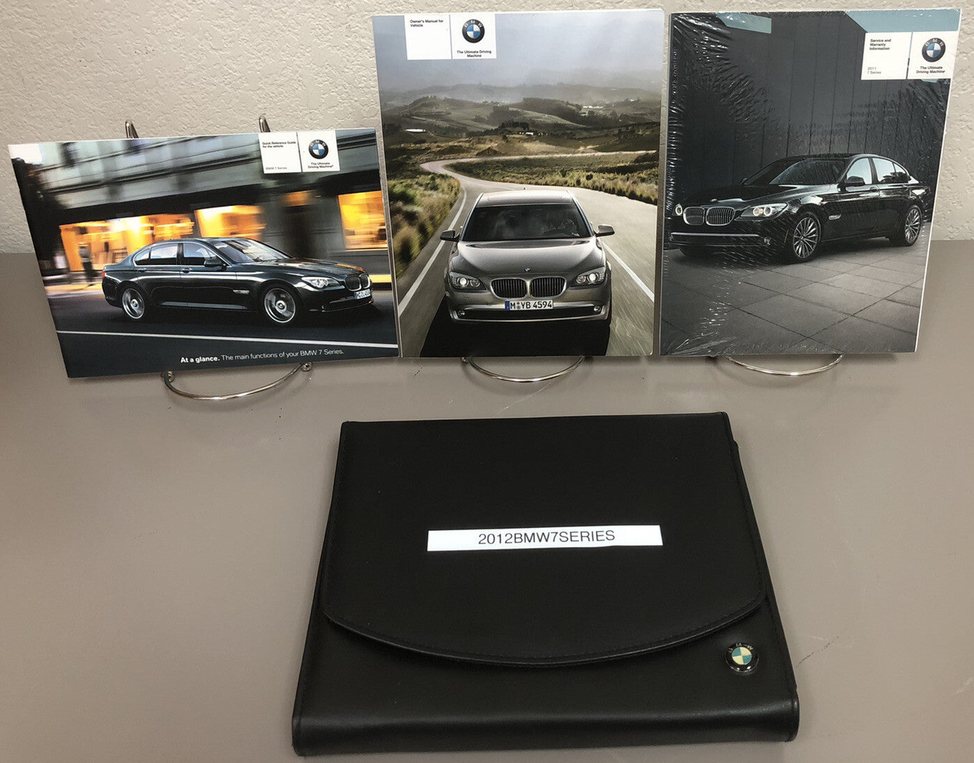 2012 BMW 7 Series 740i 740Li 750i 750Li 760Li xDrive Owner's Manual