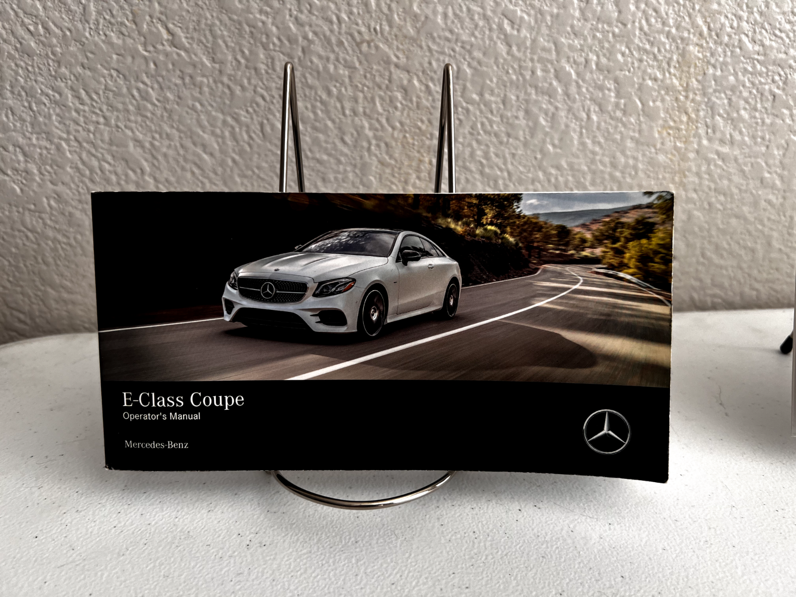 2018 Mercedes-Benz E-Class Coupe Owner's Manual Set w/ supplements and case.