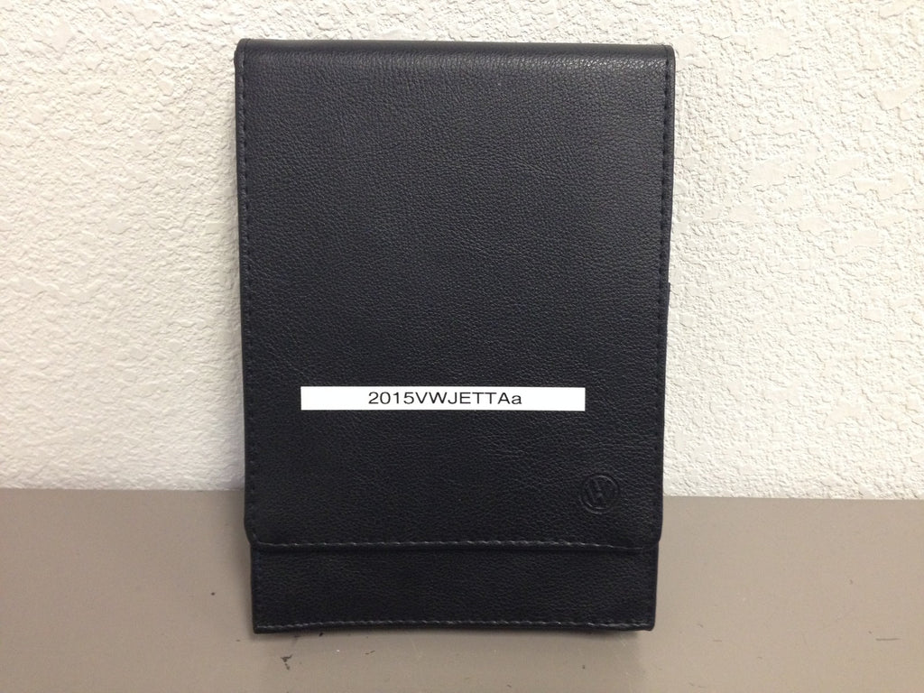 2015 Volkswagen VW Jetta Genuine OEM Owner's Manual Set w/Case--Free Shipping!
