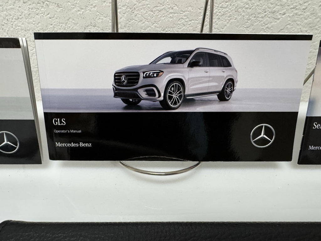 2025 Mercedes-Benz GLS Genuine OEM Owner's Manual Set w/Mercedes Case
