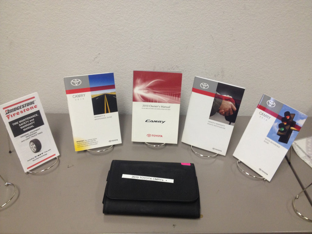 2010 Toyota Camry Genuine OEM Owner's Manual Set with Case--Free Shipping!