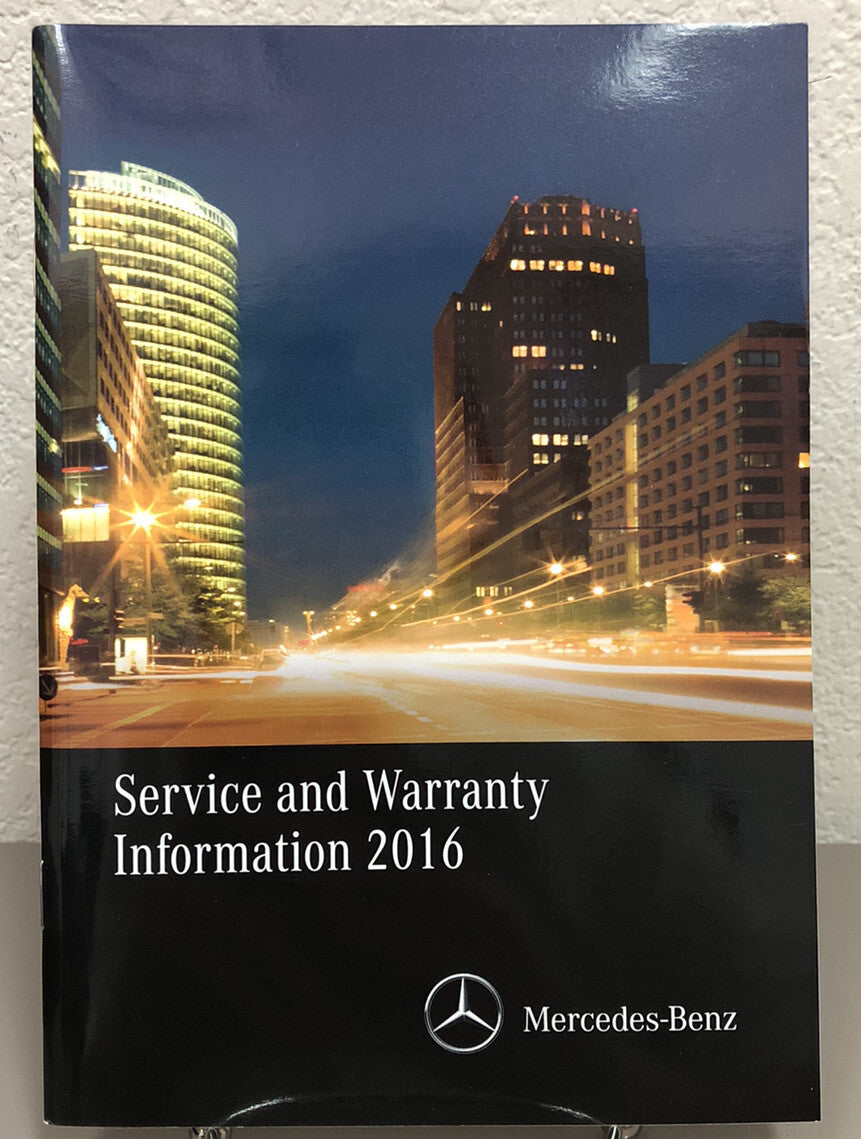 2016 Mercedes-Benz CLS 400 550 AMG 4MATIC Genuine OEM Owner's Manual Set w/Case