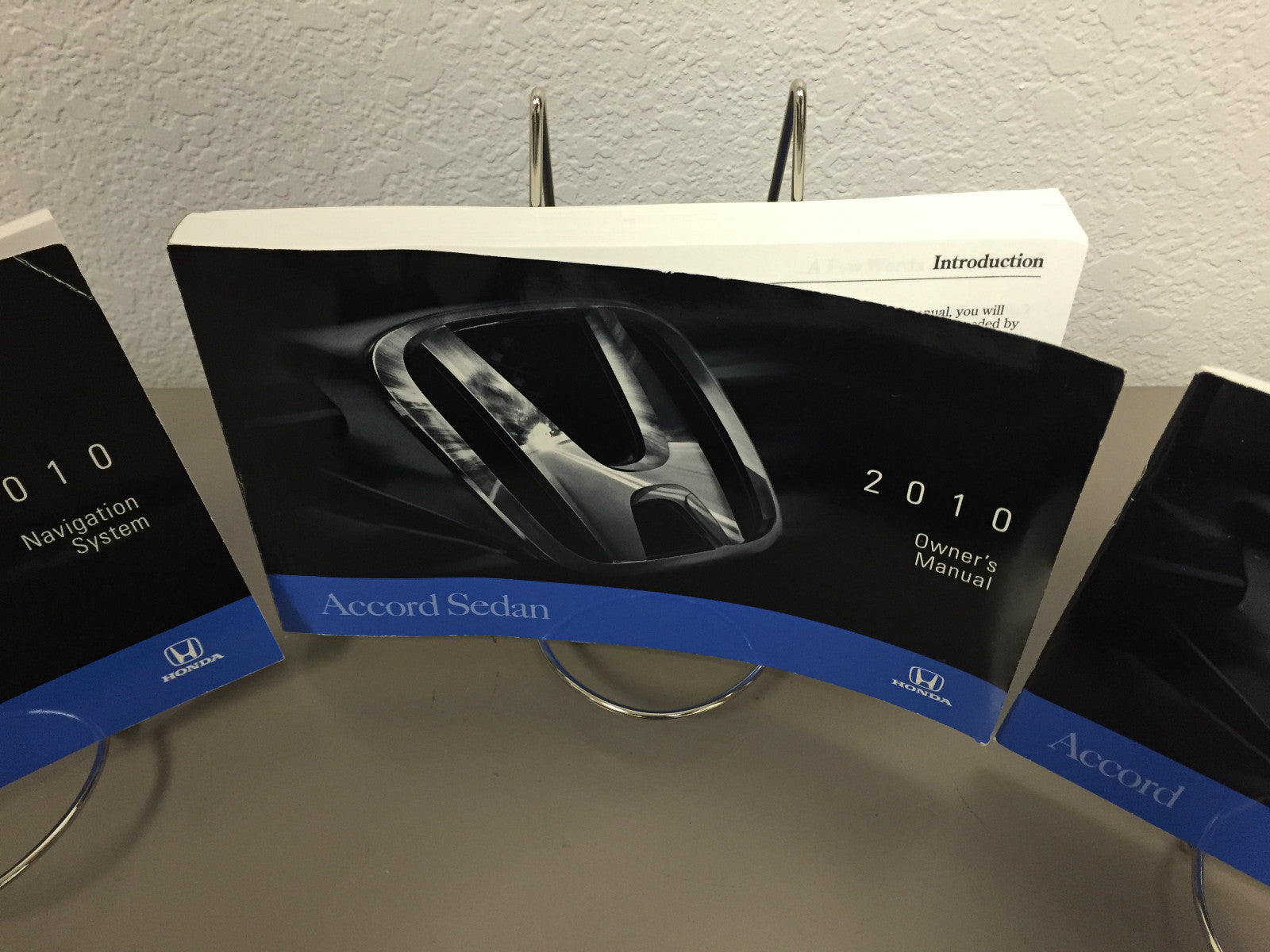 2010 Genuine Honda Accord Sedan Owner's Manual w/Navigation--Free Shipping