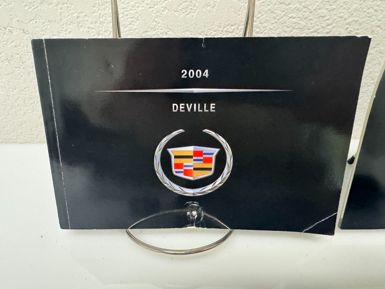 2004 Cadillac DeVille Genuine Factory Owner's Manual Set w/Bonus Key Fob & Pen