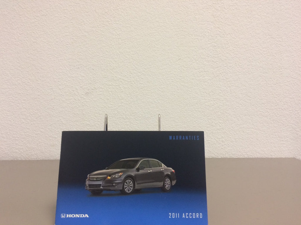 2011 Honda Accord Sedan Genuine OEM Owners Manual Set w/Case & Bonus Key FOB