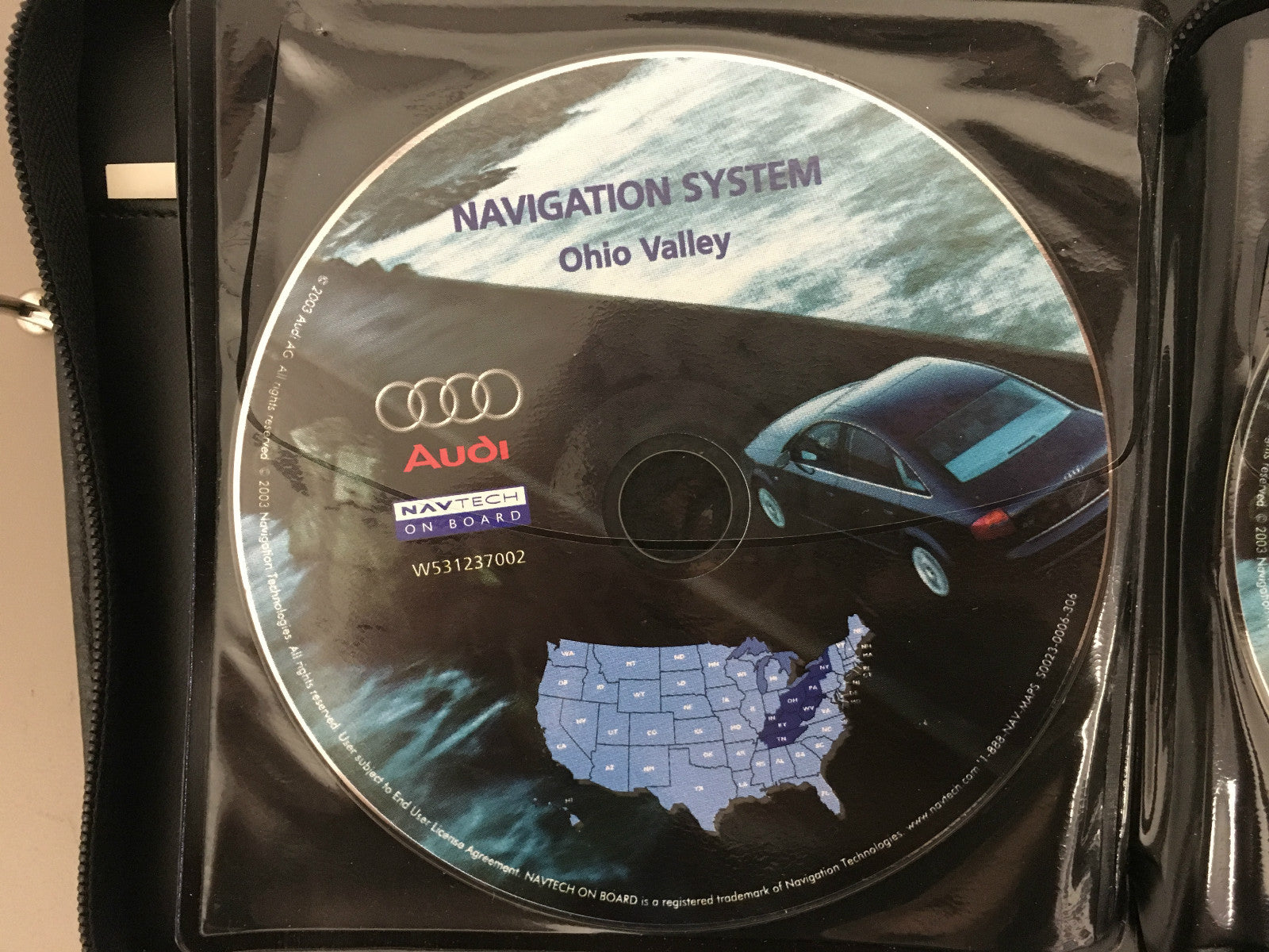 02 03 04 Audi Allroad A6 S6 RS6 A8 A8 L S8 TT Navigation CD Set W531237002
