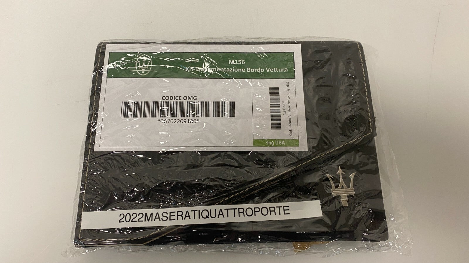 2022 Maserati Quattroporte Genuine OEM Owner's Manual w/Case Free Shipping
