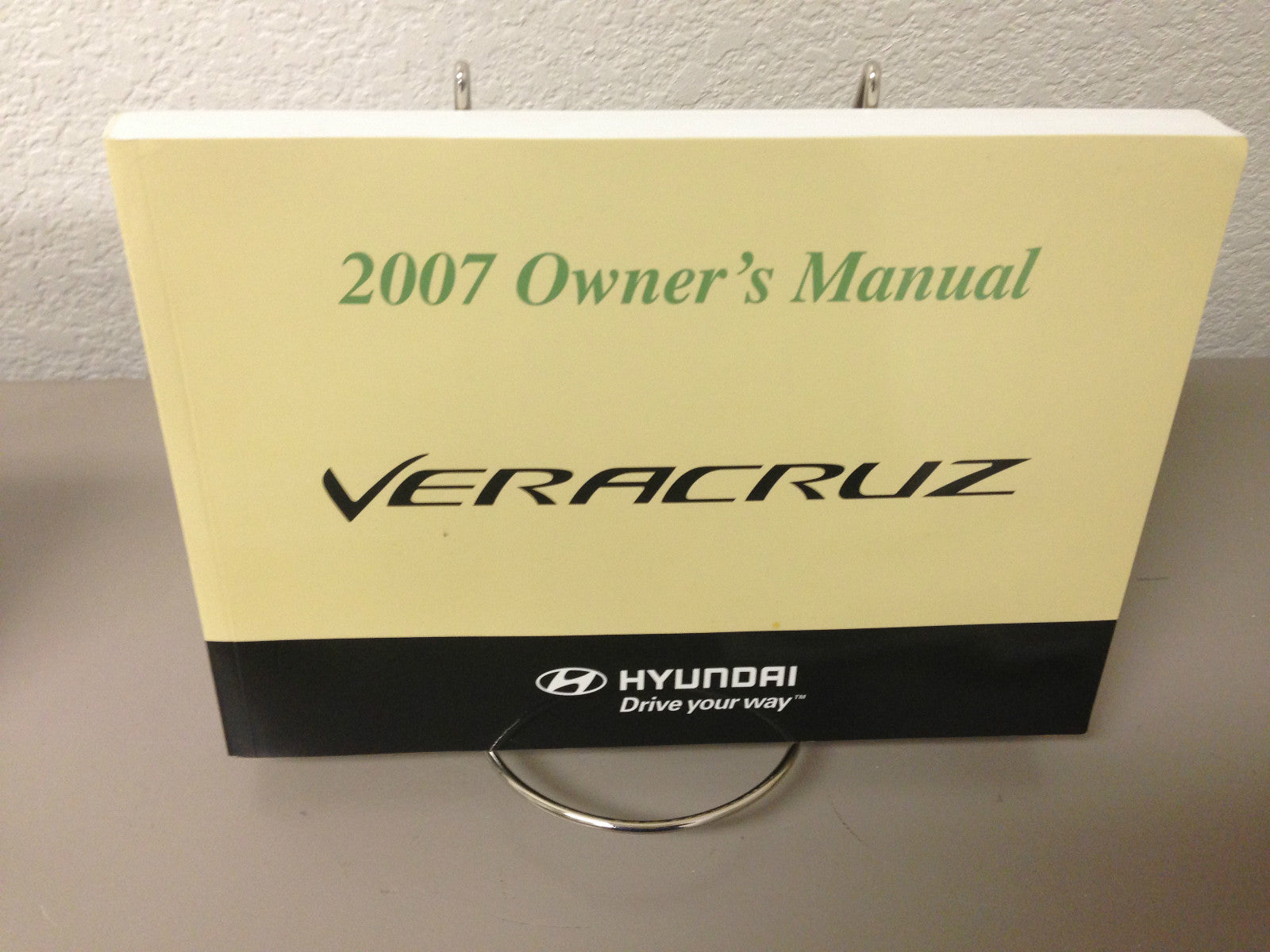 2007 Hyundai Veracruz Genuine OEM Owner's Manual Set w/Case--Free Shipping!!!